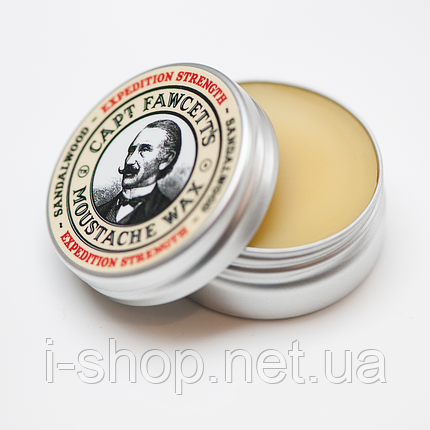 Віск для вусів міцна фіксація Captain Fawcett Expedition Strength Moustache Wax 15ml, фото 2