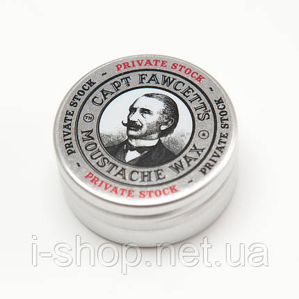 Віск для вусів з приватної колекції Captain Fawcett Private Stock Moustache Wax 15ml, фото 1
