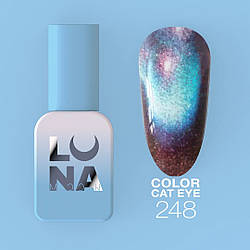 Гель-лак LUNA Color Cat Eye #248, 13 мл
