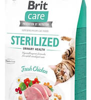 Brit Care Sterilized Urinary 300г для стерилізованих кішок ( курка 52%)