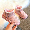 Уггі дитячі для дівчинки BBT kids рожеві (T7007-2), фото 2