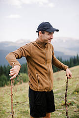 Кофта флісова Tribe Fleece Jacket Full Zip T-KJ-0011-sand, 52