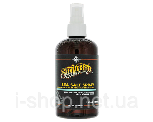 Соляний спрей для волосся Suavecito Sea Salt Spray 237ml, фото 1