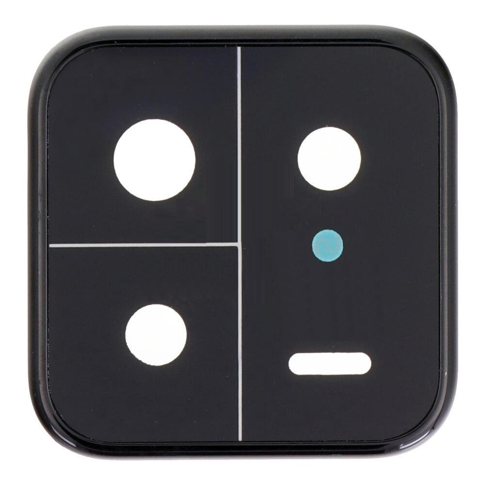 Скло камери Xiaomi 13 з рамкою чорного кольору, фото 1