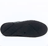 Чоловічі туфлі Mida чорні шкіряні на шнурівці демісезонні 111971(16) розмір 40, фото 9
