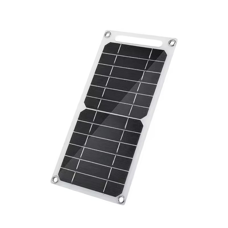Сонячна панель Sunpower 35 Вт (5 В, USB-вихід) монокристалічна, гнучка, портативна для заряджання пристроїв, фото 1