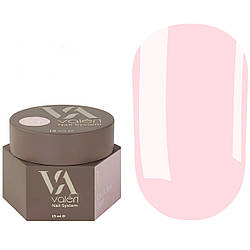 Гель для нарощування Valeri Builder Gel, 15 мл No01 Nude, світло-рожевий