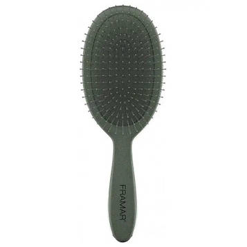 Щітка для волосся кругла Framar Detangle Brush Neutrals Sage Evergreen (FB-DT-NSEVR)