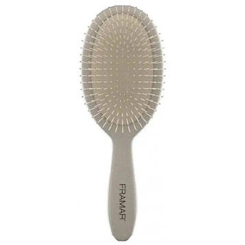 Щітка для волосся кругла Framar Detangle Brush Neutrals Sage Birch (FB-DT-NSBIR)