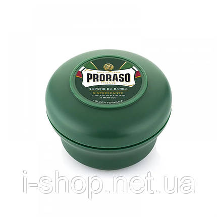 Мило для гоління Proraso з евкаліптовою олією та ментолом 150мл, фото 1
