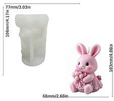 Форма для свічки зайчик