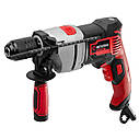 Дриль ударний, 0,9 кВт, 0-2800 об/хв, 1,5-13 мм, металевий корпус редуктора, швидкозатискний патрон INTERTOOL WT-0119, фото 7