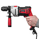 Дриль ударний, 0,9 кВт, 0-2800 об/хв, 1,5-13 мм, металевий корпус редуктора, швидкозатискний патрон INTERTOOL WT-0119, фото 8