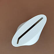 Насадка пластикова для зефіру велика Пелюстка троянди №2 - 4 см, фото 2