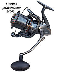 Котушка коропова 14000 Jaguar Carp Aifeima 6+1ВВ швидкий фрикціон