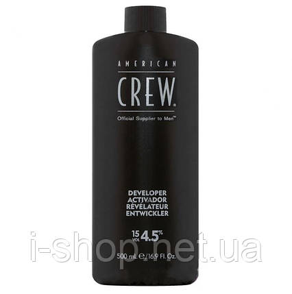 Окисник для системи маскування волосся American Crew Developer Activator 15 Vol. 500 мл, фото 1