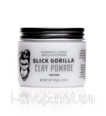 Глина для стилізації волосся Slick Gorilla Clay Pomade 70g, фото 1