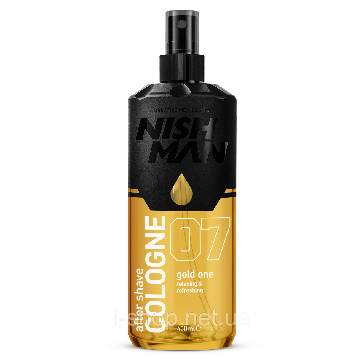 Одеколон після гоління Nishman 07 GOLD ONE 400ml