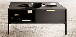 Стіл журнальний Perfect Home Ларс / Lars 97 Антрацит (PFH-091022)