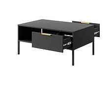 Стіл журнальний Perfect Home Ларс / Lars 97 Антрацит (PFH-091022), фото 3