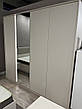 Шафа для одягу Perfect Home Даст / Dast 4-дверна з дзеркалом 4D/220 Беж (PFH-091011), фото 8