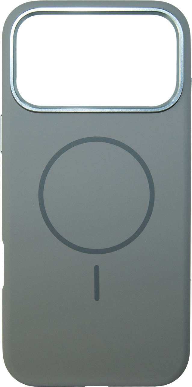 Накладка iPhone 17 Pro Max Liquid Silicone Case Metal Camera