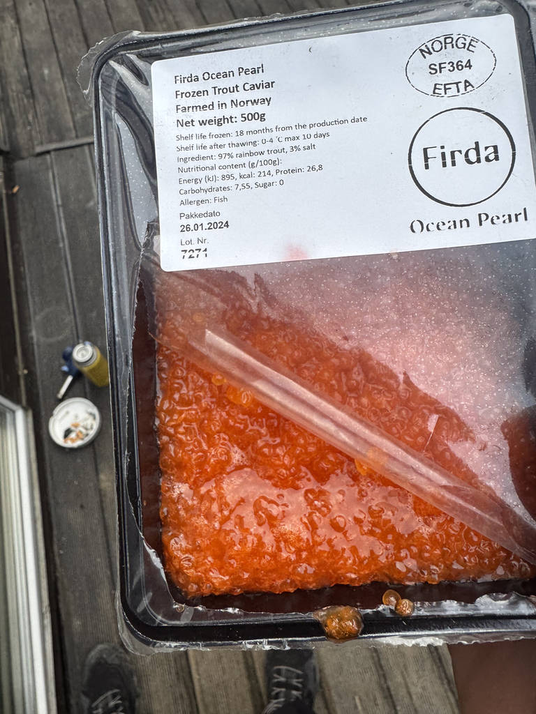 Ікра форелі Firda 500 грамів Норвегія - фото покупців 1