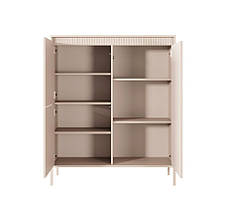 Комод високий Perfect Home Сенсо / Senso 3-дверний 3D Беж (PFH-091106), фото 2