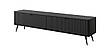 Тумба під телевізор Perfect Home Ланте / Lante 2-дверна з чорними ніжками 2D/200 Чорний (PFH-091122), фото 7