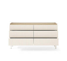 Комод Perfect Home Левел / Level з 6 шухлядами 6S/153 Беж/дуб сканді (PFH-091156), фото 2