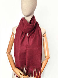 Шарф кашеміровий однотонний Семі унісекс