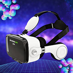 Окуляри віртуальної реальності для телефону BOBOVR Z4 Розумний 3D шолом гарнітура для перегляду з навушниками