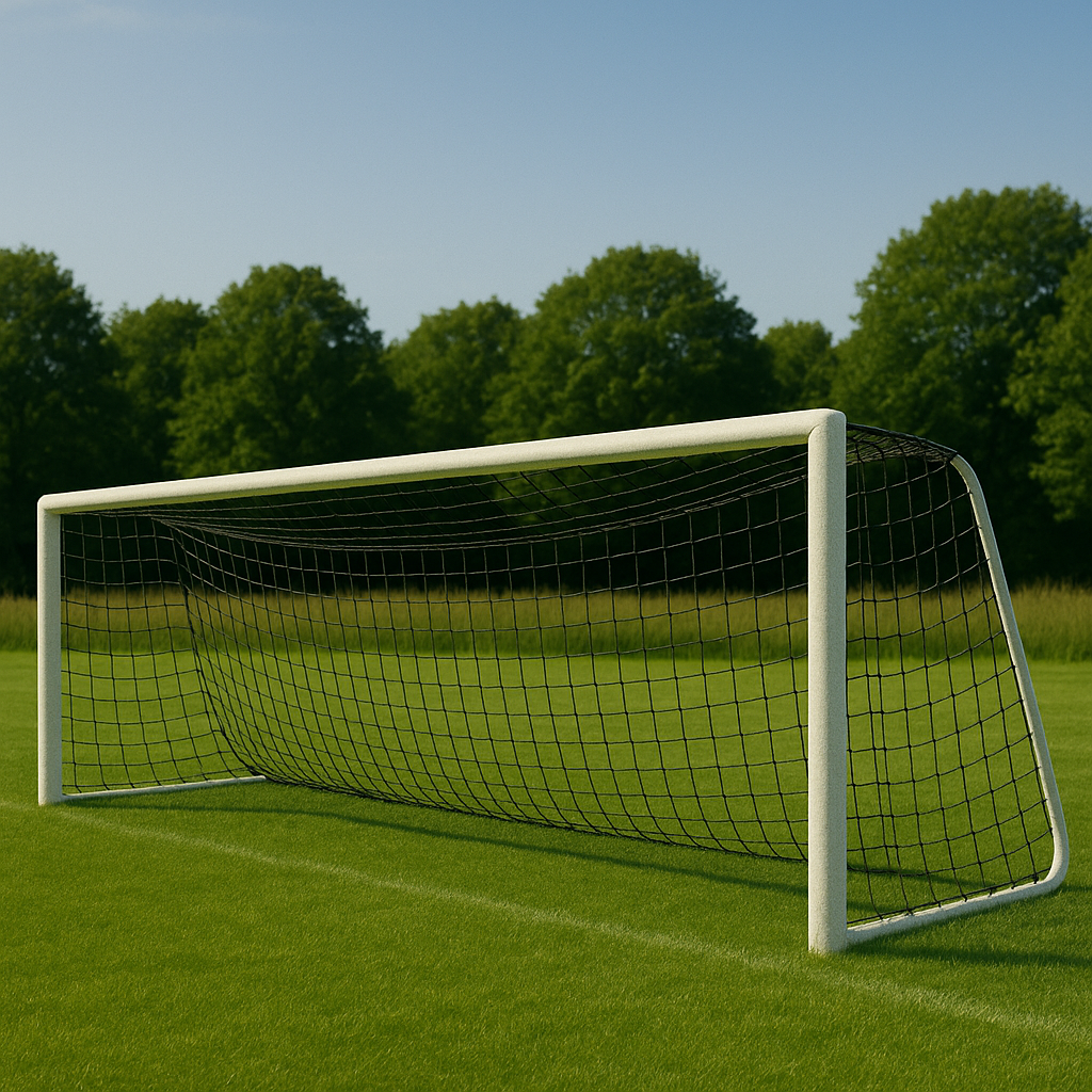 Сітка для футболу БЕЗВУЗЛОВА «ЄВРО " 1,5», чорна (комплект з 2 шт.)