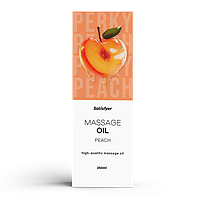 Масажна олійка з ніжним ароматом персика Satisfyer Massage Oil Peach, 250 мл