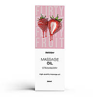 Масажна олійка з ароматом полуниці Satisfyer Massage Oil Strawberry, 250 мл