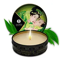 Масажна свічка з ароматом екзотичного зеленого чаю Shunga Massage Candle Exotic Green Tea / Zenitude, 30 мл