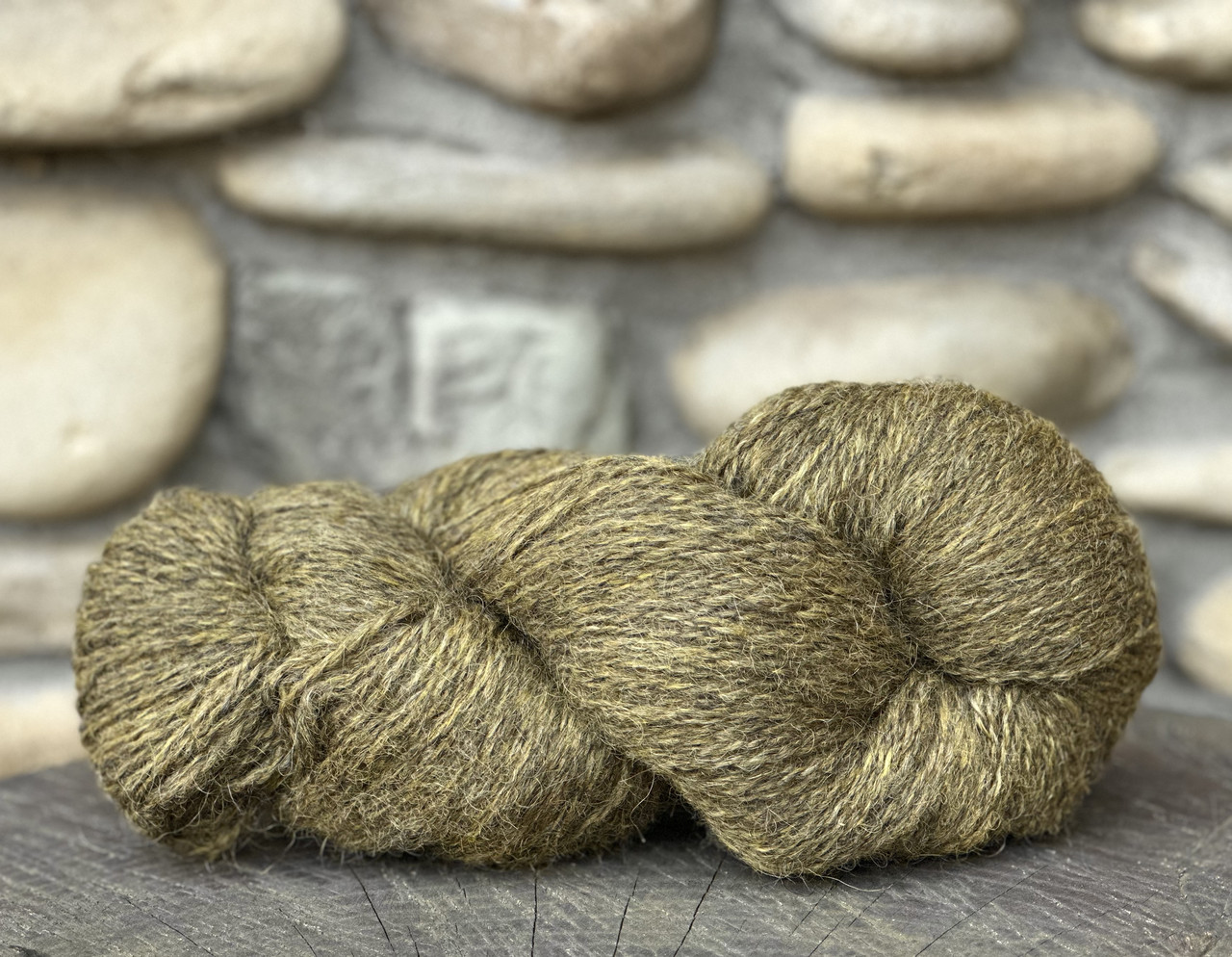 Пряжа Дундага 6/2 однотонна 80% готланд 20% вовна, фото 1