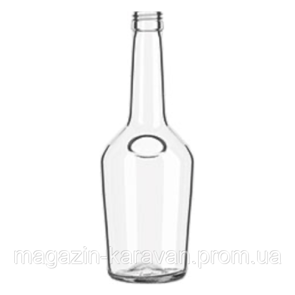 Пляшка 500 мл для міцних напоїв 15 шт