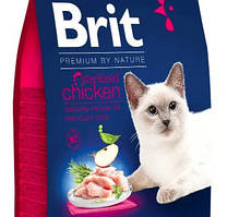 Brit Premium by Nature Cat Sterilised 500г корм для стерилізованих котів (курка 38%)
