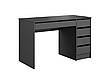 Стіл туалетний письмовий Perfect Home Ада / Ada 5S/120 з 5 шухлядами Антрацит (PFH-091308), фото 6