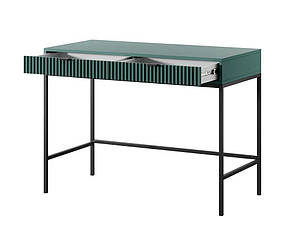 Стіл туалетний Perfect Home Нова / Nova з 2 шухлядами та чорними ніжками T104 Лабрадор (PFH-091505), фото 2