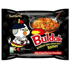 Локшина Samyang Buldak Hot Chicken Flavor Ramen Spicy (5x) - 140 g