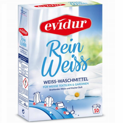 Dalli Порошок для прання гардин та тюлей Evidur Rein Weiss - 600 g, фото 1