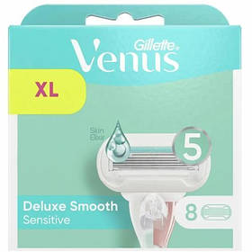 Змінні касети для гоління Gillette Venus Pro Smooth Sensitive 5 лез (8 шт.)