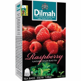 Чай Dilmah Raspberry (Малина), 20 tea bags - 30 g