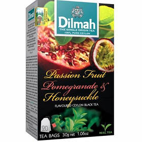 Чай Dilmah Passion Fruit & Pomegranate (Маракуя та Гранат), 20 tea bags - 30 g