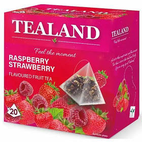 Чай Tealand Малина-Полуниця Raspberry Strawberry - 40 g