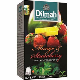 Чай Dilmah Mango & Strawberry (Манго та Полунииця), 20 tea bags - 30 g