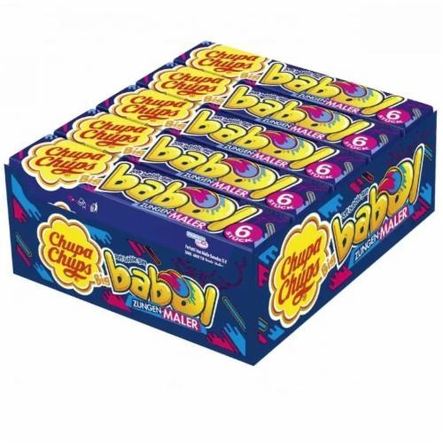 Гумки жувальні Chupa Chups Big Babol - Zungen Maler (20 шт) - 27,6 g, фото 1