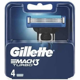 Змінні касети для гоління Gillette Mach 3 Turbo 3 леза (4 шт.)